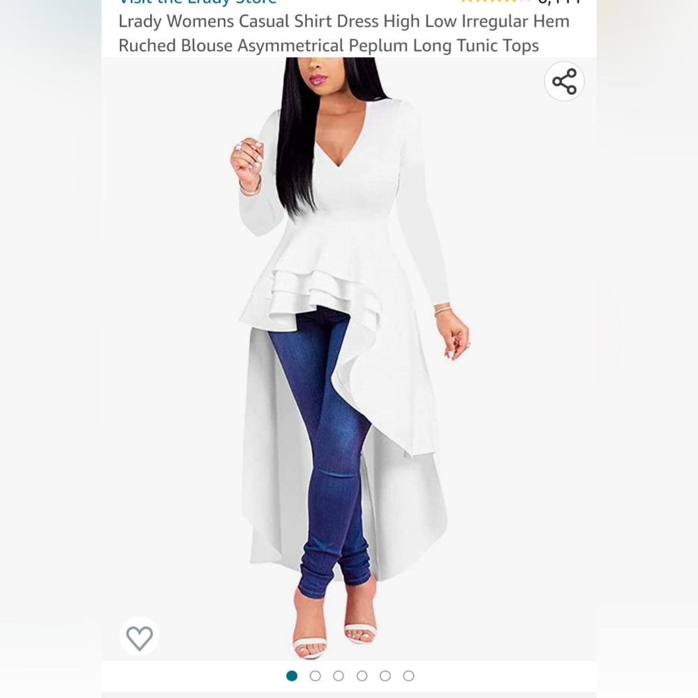 Casual shirt dress